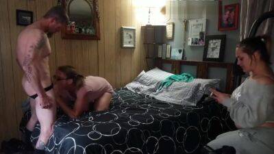 Her Teen Friend Stayed The Night To Watch Her Get Fucked[full Video] - hclips.com