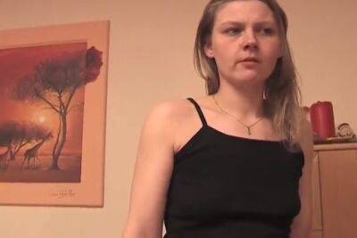 Slim And Horny German Teen Gets Her Tight Holes Dildoed Deep - upornia.com - Germany