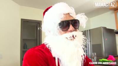 Pedro Nel - (Ana Mesa, Pedro Nel) Big Booty Latina Teen Celebrates Christmas with Santa's Hard Cock - sexu.com