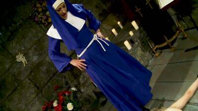 And This Is What They Do In The Convent? None Fucks Her Newcomer And Makes Them Scream! Pussy, Wet Pussy, Teen 18, 18yo - upornia.com