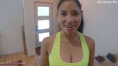 Christina - Petite Sporty Teen Gets Pounded By A Big Dick After Running - Christina Rio - hclips.com