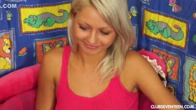 Anneli Stunning Blonde Teen Fucked By - upornia.com