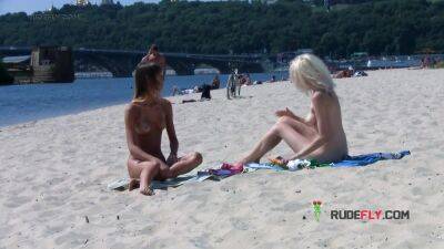 Fit young nudist babes secretly filmed with a hidden camera - hclips.com
