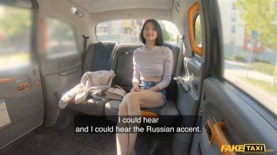 Watch Shy Teen with Short Hair Get Her Wet Pussy Pounded on Backseat Taxi Taxi - sexu.com - Russia
