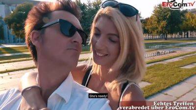 Blonde Skinny Teen Model Picked Up For Real Date In Germany - hotmovs.com - Germany