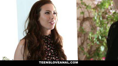 Casey Calvert - Casey Calvert's teen virginity is not sacred, but she loves getting her ass drilled in doggystyle - sexu.com