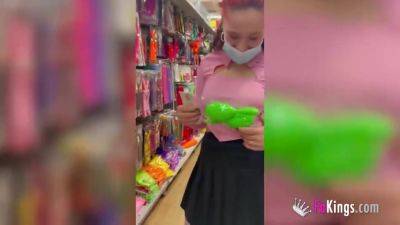 Redhead Teen Goes On A Shopping Spree Before A Hardcore Fuck! - Inna Black - hclips.com
