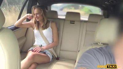 Spy Camera In Blue Eyed Teen Ivana Makes A Deal With Taxi Driver - hclips.com - Czech Republic