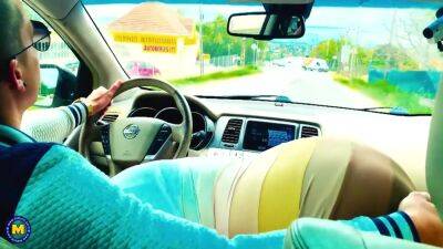 Mature Big Mom Giving A Blowjob To Young Driver - upornia.com