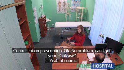 George Uhl - Petite Russian teen gets her pussy licked and fucked by doctor in fake hospital - sexu.com - Russia