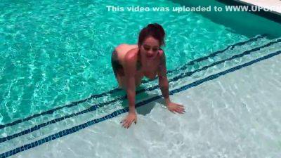 Big Tit Teen Gets Fucked In The Pool By Bi - upornia.com