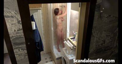 I took a video of my hot teen exgirlfriend in the shower - txxx.com