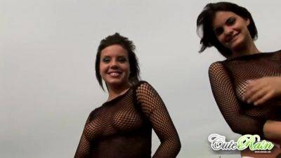 Sexy lesbian teen babes stripping - txxx.com