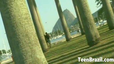 Thick Ass Brazilian Teen 18+ Hardcore Sex With Anal Sex - txxx.com - Brazil