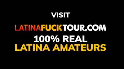 Latina Fuck Tour - Petite brunette teen wears red lingerie - hotmovs.com